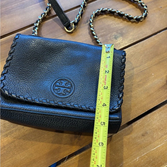 Small Black Leather Tory Burch Crossbody Bag - Picture 13 of 14